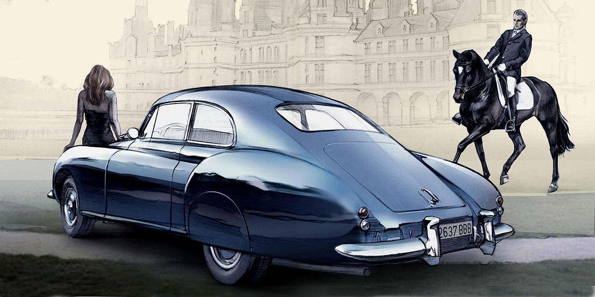 Bentley R-Type Continental H.J.Mulliner (1952) | Базовое тело