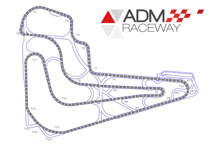 Adm raceway где находится карта