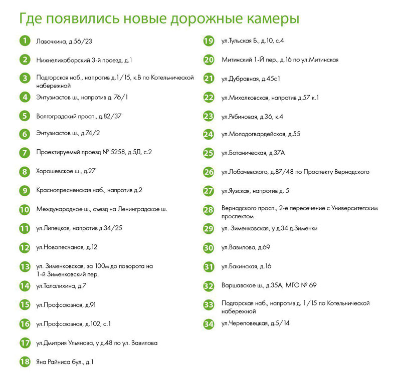 Россиян избавили от камер средней скорости Россиян избавили от камер средней скорости