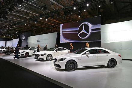 Mercedes-Benz открыл Московский Автосалон