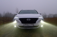 Hyundai Santa Fe: Белые пятна в темном лесу