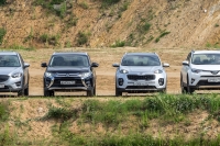 Большой тест: Kia Sportage, Mazda CX-5, Mitsubishi Outlander, Toyota RAV4
