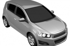 Появились изображения нового Chevrolet Aveo