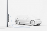 BMW совместит фонари с зарядными устройствами