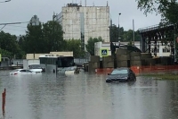 Улетят без вас: затопило дорогу в аэропорт «Шереметьево»