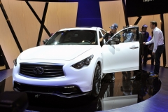 Франкфурт-2011: Себастьян Феттель и его Infiniti