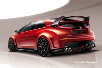Honda представила первое изображение Civic Type R