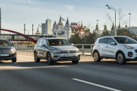 Большой тест: Kia Sportage, Ford Kuga, Volkswagen Tiguan
