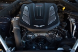 Новый, 3,3-литровый битурбо-V6 серии Lambda отлично ладит с АКП7, также спроектированной Hyundai Motor