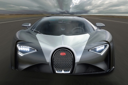 Названа цена нового Bugatti
