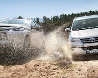 Большой тест: Mitsubishi Pajero Sport, Toyota Fortuner