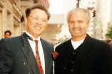 С Джанни Версаче, 1991 год
