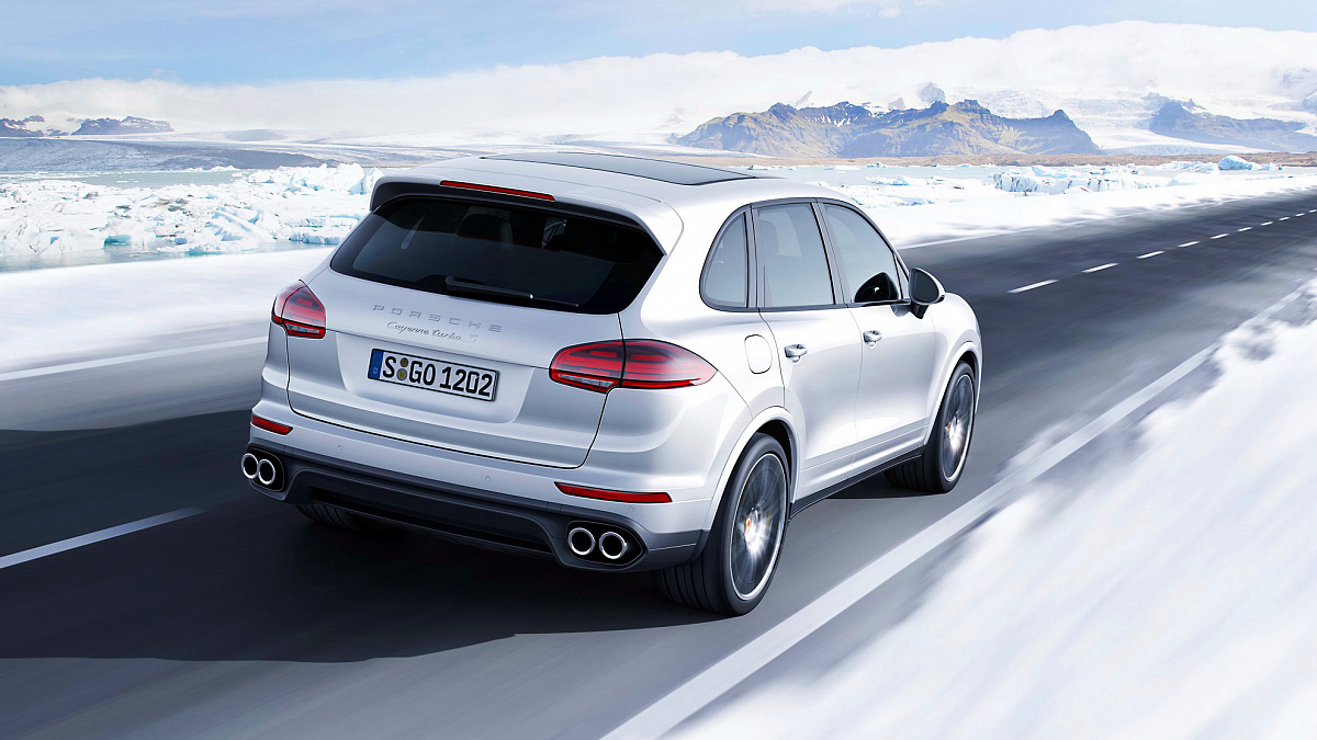 Porsche Cayenne Turbo 2014 (рестайлинг)