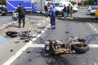 26 жертв и 400 раненых: итоги московских аварий с мотоциклистами
