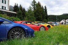 Lamborghini слетелись в горах