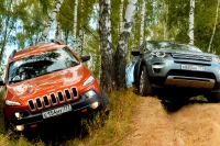 Сравниваем на бездорожье LR Discovery и Jeep Cherokee