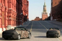 Кабриолеты Aurus впервые замечены в центре Москвы