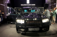 Чернее черного: Rolls-Royce представил в Москве самый мощный Cullinan (видео)
